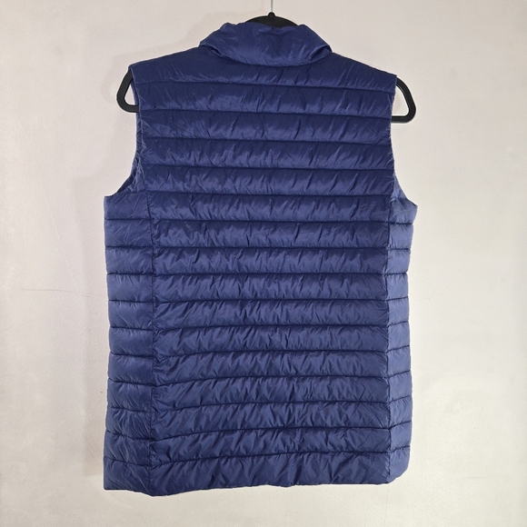 Lands' End Blue Quilted Puffer Vest - Picture 4 of 6